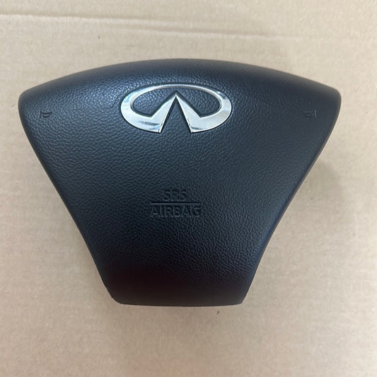 2011 2012 2013 Infiniti M37 M56 Steering Wheel Airbag Used OEM Black